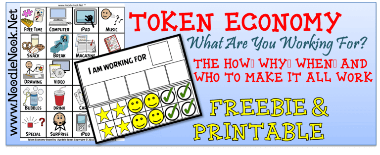 Token Economy in LIFE Skills- What Are YOU Working For? www.NoodleNook ...