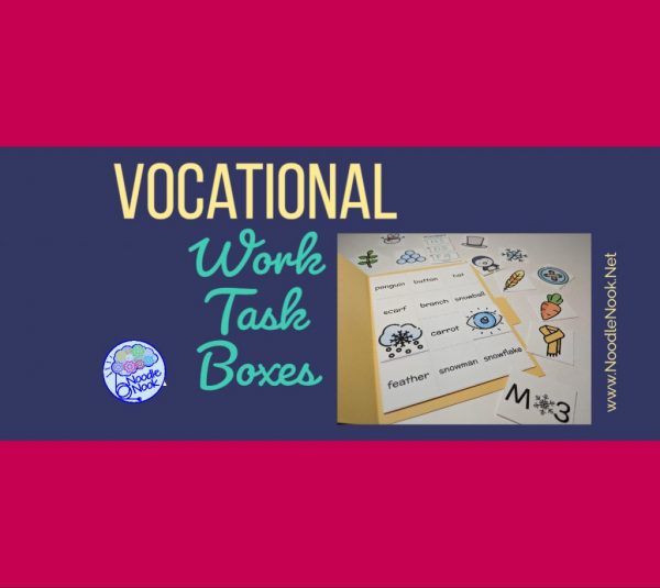 Work Tasks (TEACCH) Boxes - Breezy Special Ed