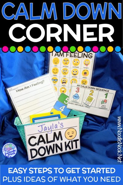 Calm Down Corner Ideas in an Autism Classroom (5 How To Steps)