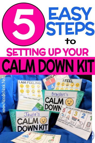 Calm Down Corner Ideas in an Autism Classroom (5 How To Steps)