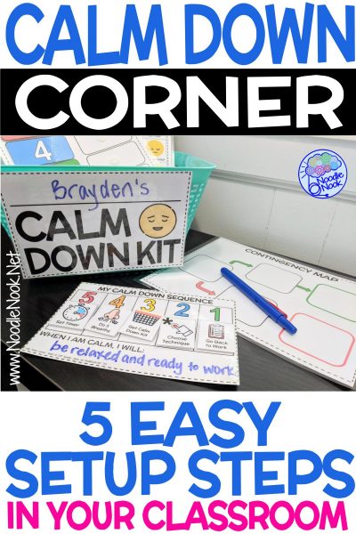 Calm Down Corner Ideas in an Autism Classroom (5 How To Steps)