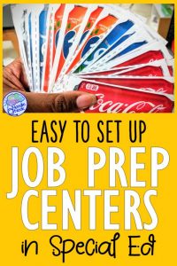 Unbelievably Easy to Set Up Job Prep Activities