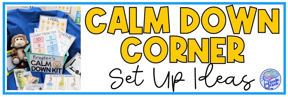 Setting Up a Calm Down Corner for Toddlers and Preschoolers