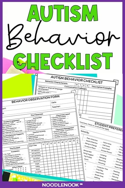 Autism Behavior Checklist – What to Look For when Screening