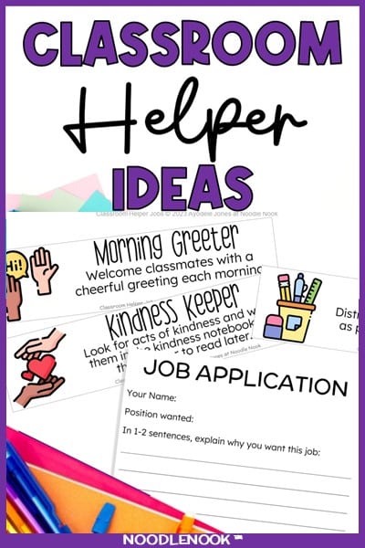 65 Fun and Fantastic Classroom Helper Ideas (Jobs for Kids)