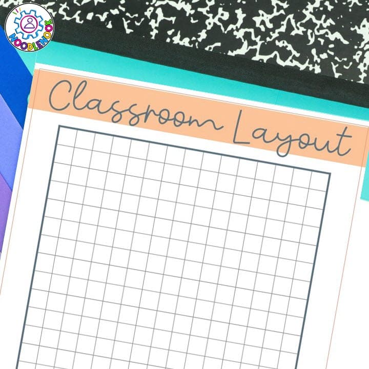 Classroom Layout Grid and Planner - The Ultimate Special Ed Teacher Planner