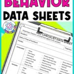 HOW TO - Printable Behavior Tracking Sheet for Data Collection in Special Ed