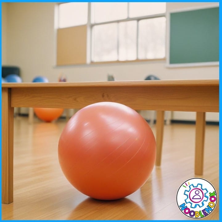 Yoga Ball Seating! Sensory Inclusive Classroom Tips