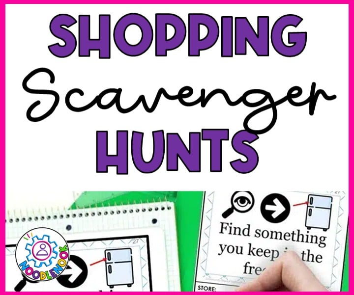 Shopping Scavenger Hunts via Noodle Nook