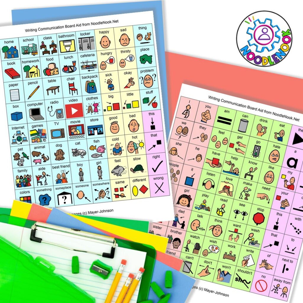 (Communication Boards for Students with Autism)