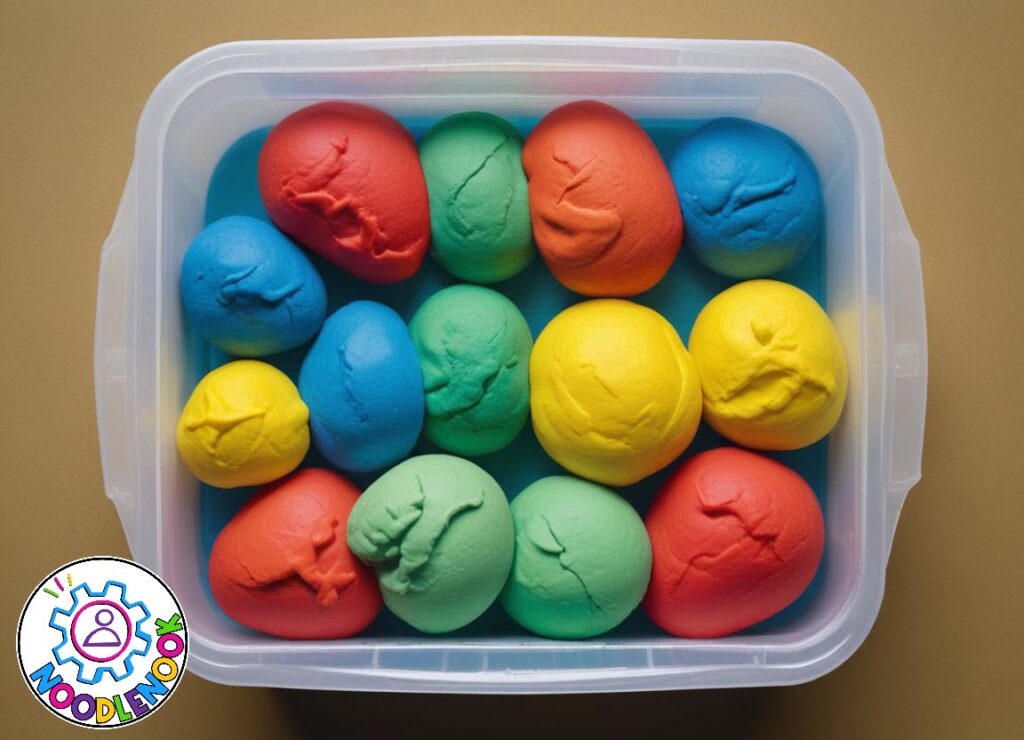 Easy Playdough Recipes (Cook and No Cook) for the Classroom via Noodle Nook