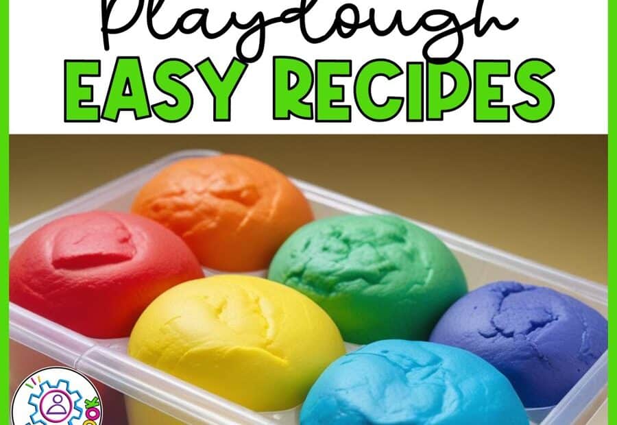 Easy Playdough Recipes for the Classroom