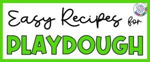 Easy Playdough Recipes for the Classroom via NoodleNook