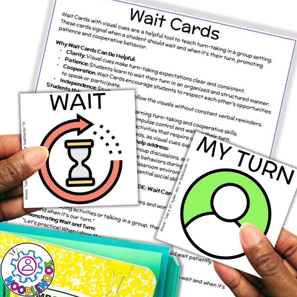 Behavior Toolkit Visuals for Classroom Management in Special Ed